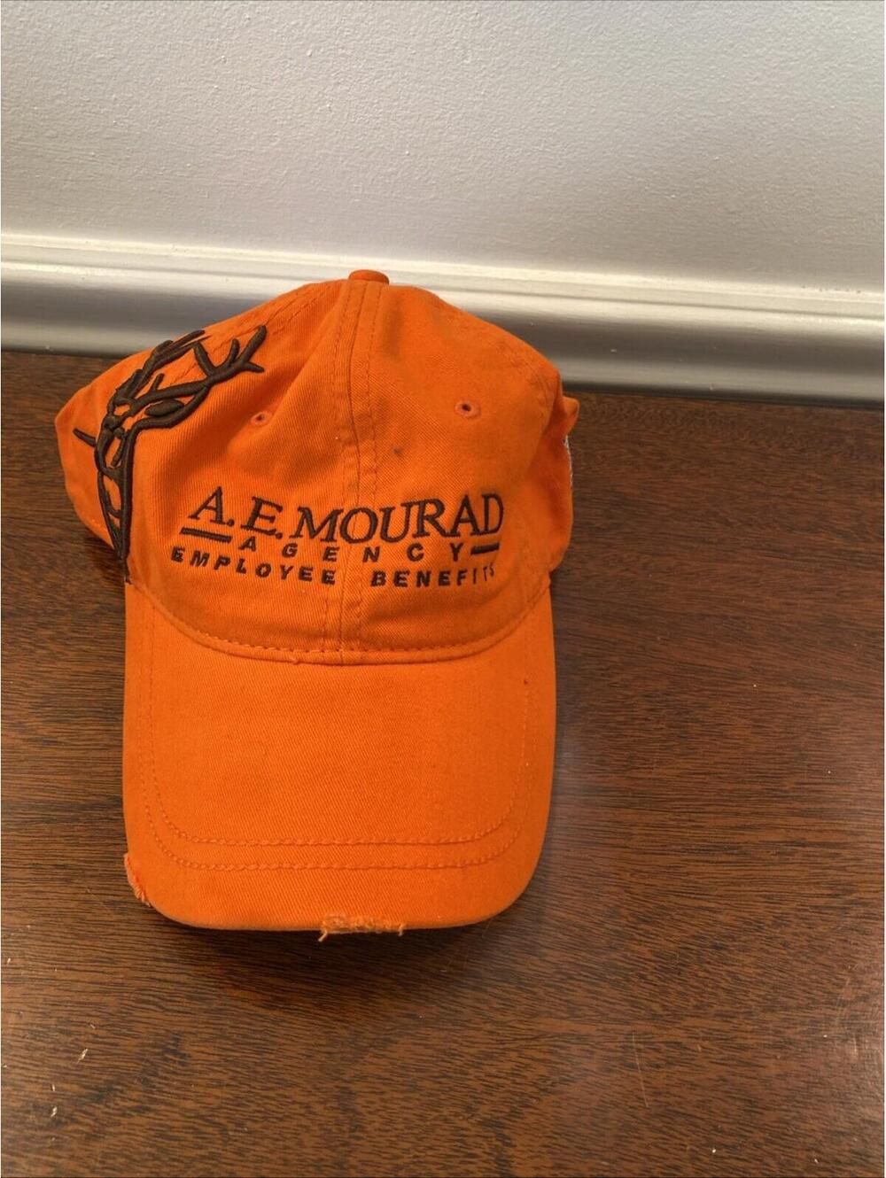 Mens Dri-Duck Authentic Wildlife Series Adjustable Buck Outline Distressed Cap